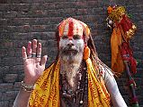 Kathmandu Pashupatinath 11 Hindu Sadhu